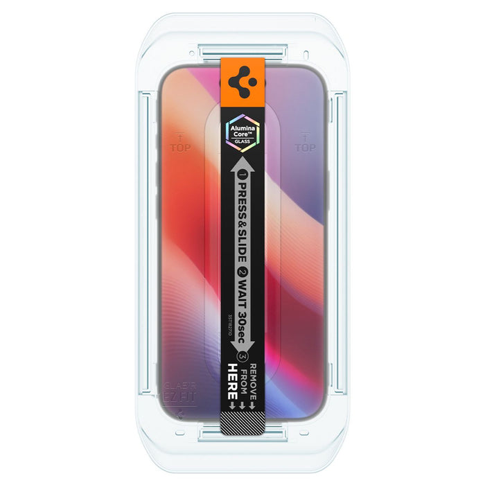 Spigen Glas.TR EZ Fit 2-pack privacy glass for iPhone 17 Air