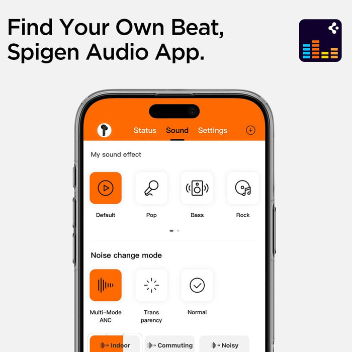 Spigen SA2400 ANC Wireless Headphones - White