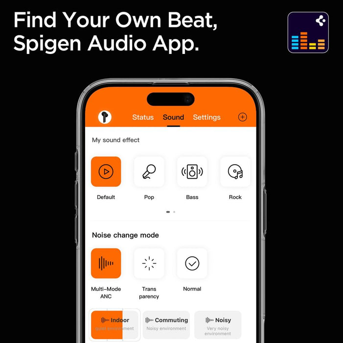 Spigen SA2402 ANC Pro Wireless Headphones - White