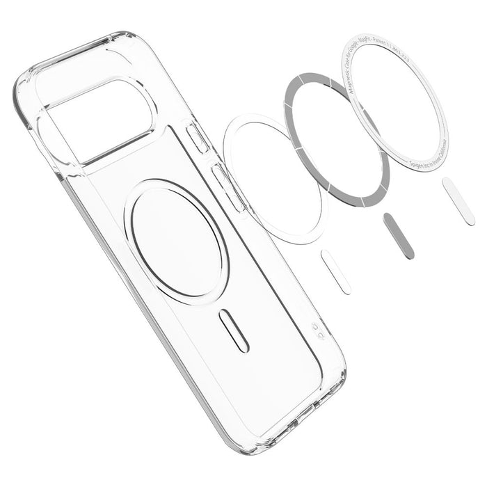 Spigen Ultra Hybrid Mag MagSafe Case for Google Pixel 10 Pro XL - Clear and White