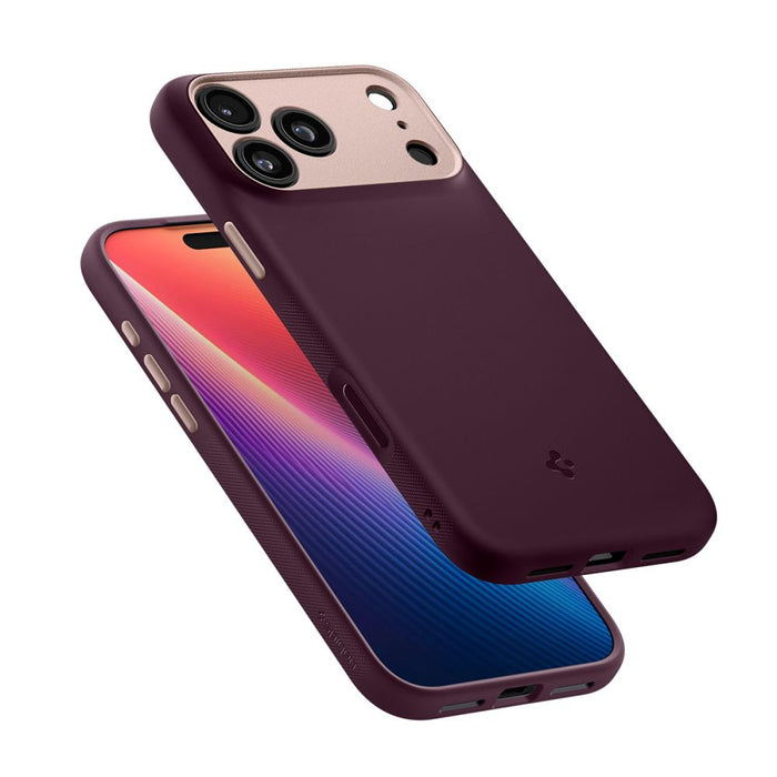 Spigen Nano Pop Mag MagSafe Case for iPhone 17 Pro Max - Burgundy