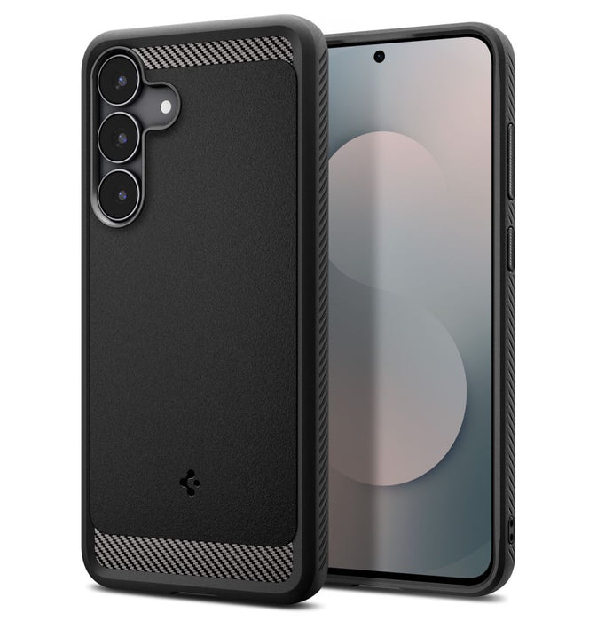 Spigen Rugged Armor Case for Samsung Galaxy S25 FE - Matte Black