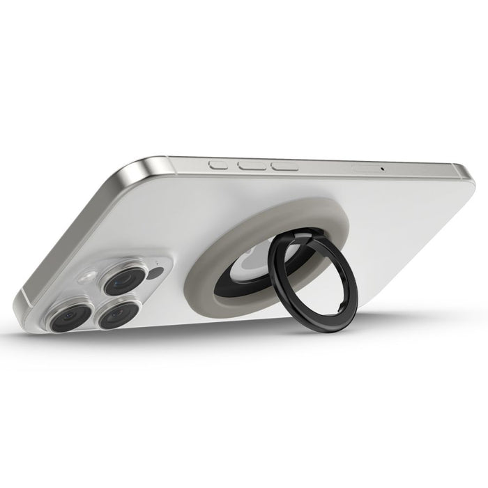 Spigen Nano Pop MagSafe Magnetic Ring for Phone - Gray and Black
