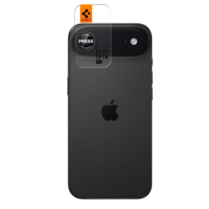 Spigen Optik Pro L-Series 2-pack iPhone Air Lens Glass - Black and Red