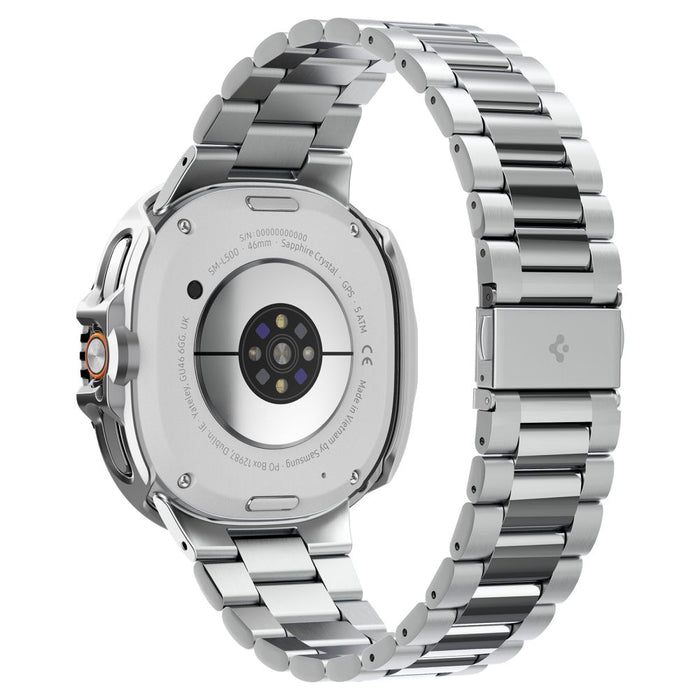 Spigen Bezel Tune Pro Pilot Cover for Samsung Galaxy Watch 8 Classic 46mm - Silver