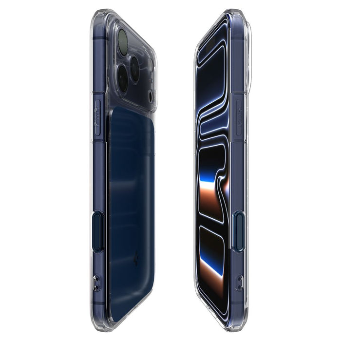 Spigen Thin Fit MagSafe Case for iPhone 17 Pro Max - Clear Navy Blue