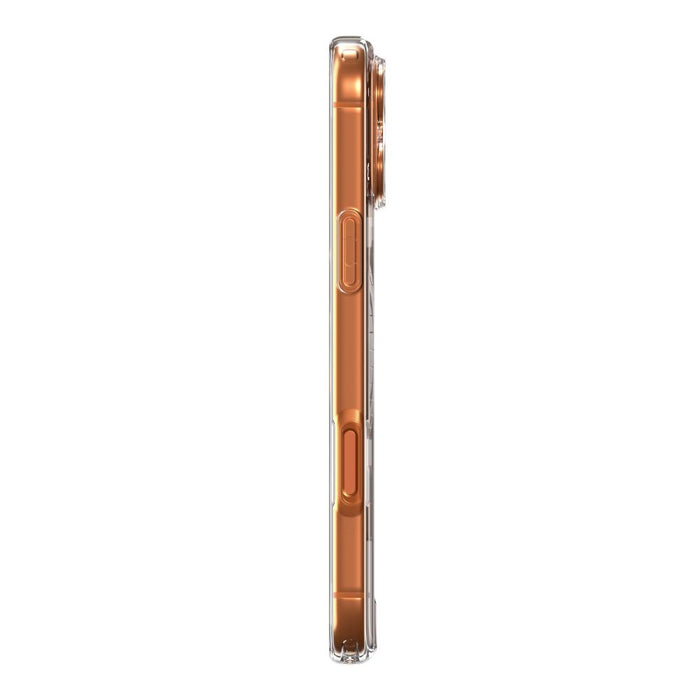 Spigen Ultra Hybrid MagSafe Case for iPhone 17 Pro - Clear Orange