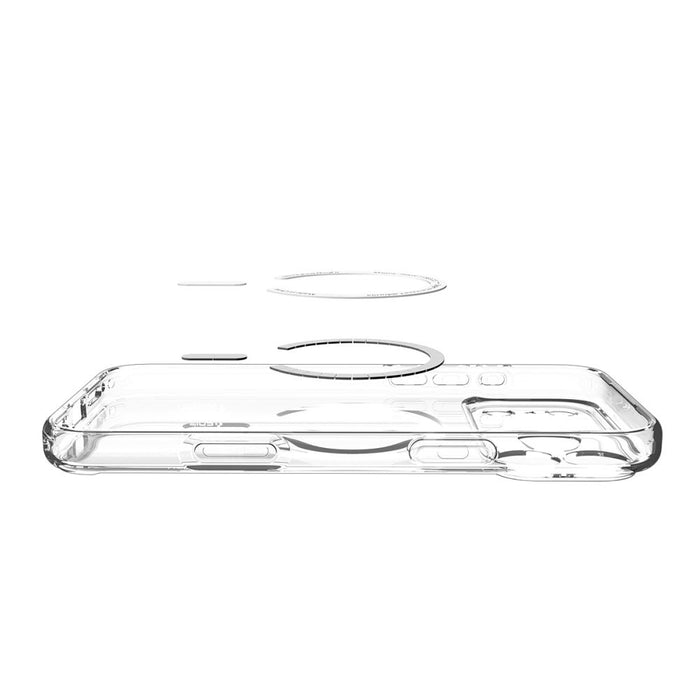 Spigen Ultra Hybrid MagSafe Case for iPhone 17 Pro - Clear Orange