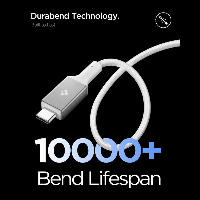 Spigen Essential EB24015CC USB-C / USB-C 240W Cable 150cm - White