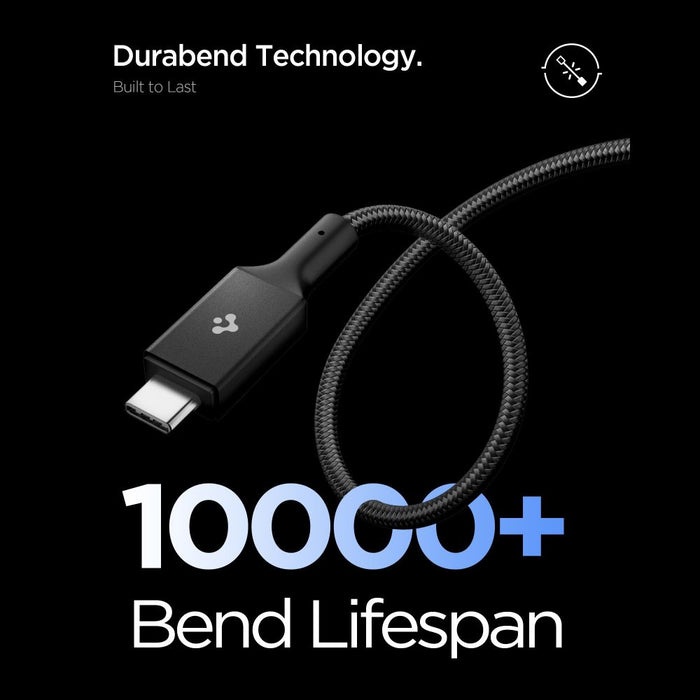 Spigen Essential EB10015CC USB-C / USB-C 100W 150cm Cable - Black