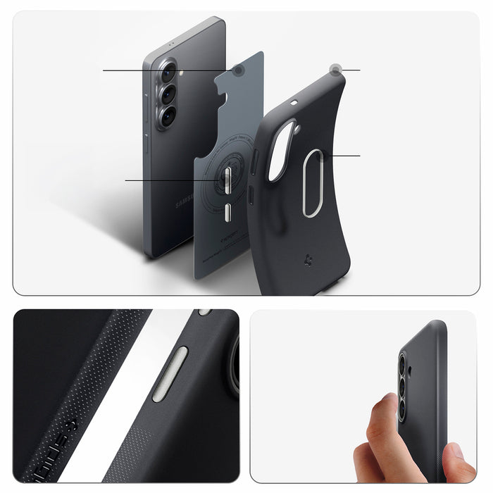Spigen Nano Pop Mag MagSafe Case for Samsung Galaxy S26 - Black