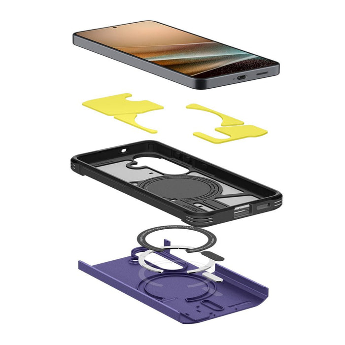 Spigen Tough Armor Mag MagSafe Case for Samsung Galaxy S26 - Purple