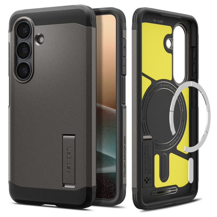 Spigen Tough Armor Mag MagSafe Case for Samsung Galaxy S26 - Gray