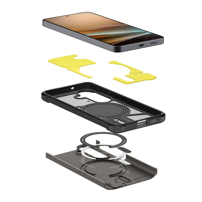 Spigen Tough Armor Mag MagSafe Case for Samsung Galaxy S26 - Gray