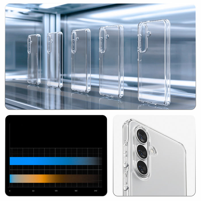 Spigen Ultra Hybrid Case for Samsung Galaxy S26 - Transparent
