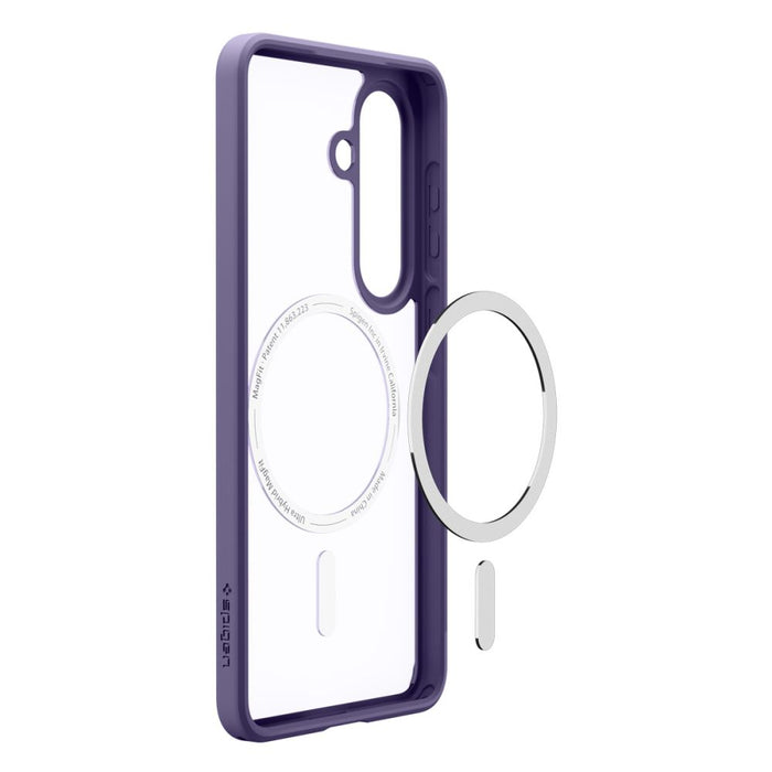 Spigen Ultra Hybrid Mag MagSafe Case for Samsung Galaxy S26 - Clear Purple
