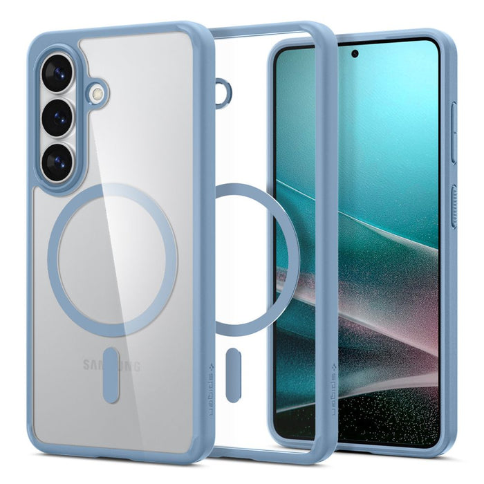 Spigen Ultra Hybrid Mag MagSafe Case for Samsung Galaxy S26 - Clear Blue