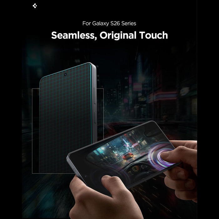 Spigen Glas.Tr Ez Fit Pro HD Privacy Glass for Samsung Galaxy S26