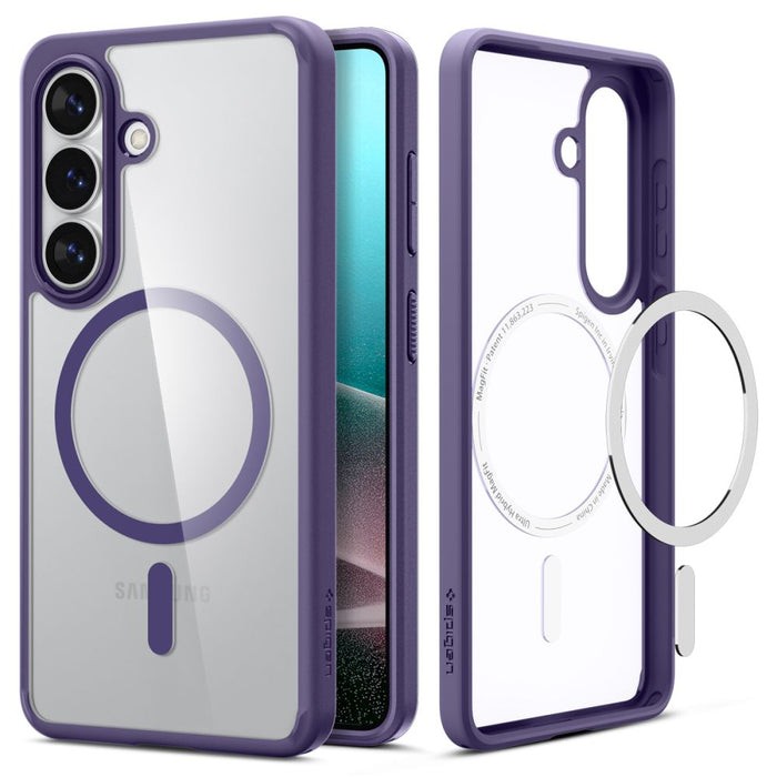 Spigen Ultra Hybrid Mag MagSafe Case for Samsung Galaxy S26+ - Clear Navy Blue
