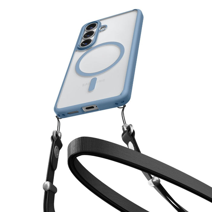 Spigen Ultra Hybrid Mag MagSafe Case for Samsung Galaxy S26+ - Clear Blue
