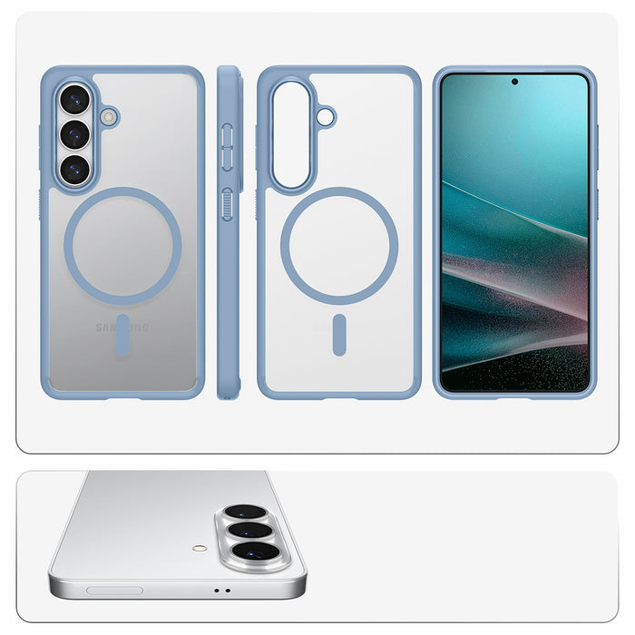 Spigen Ultra Hybrid Mag MagSafe Case for Samsung Galaxy S26+ - Clear Blue