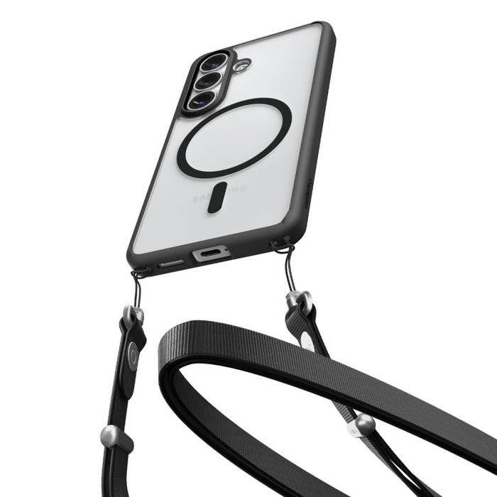 Spigen Ultra Hybrid Mag MagSafe Case for Samsung Galaxy S26+ - Clear Black