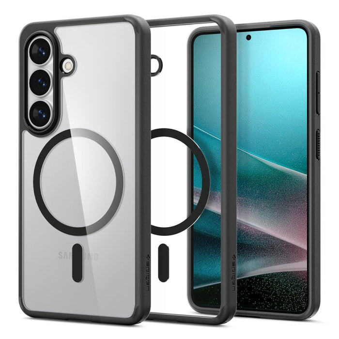 Spigen Ultra Hybrid Mag MagSafe Case for Samsung Galaxy S26+ - Clear Black