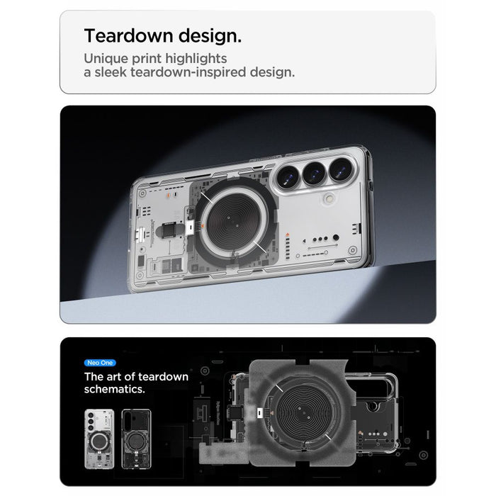 Spigen Ultra Hybrid Mag MagSafe Case for Samsung Galaxy S26+ Neo One - Transparent