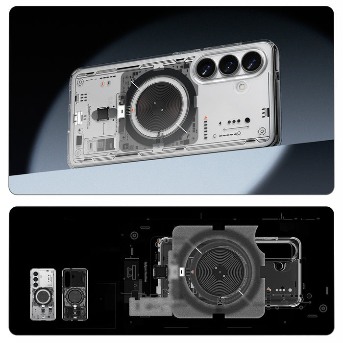 Spigen Ultra Hybrid Mag MagSafe Case for Samsung Galaxy S26+ Neo One - Transparent