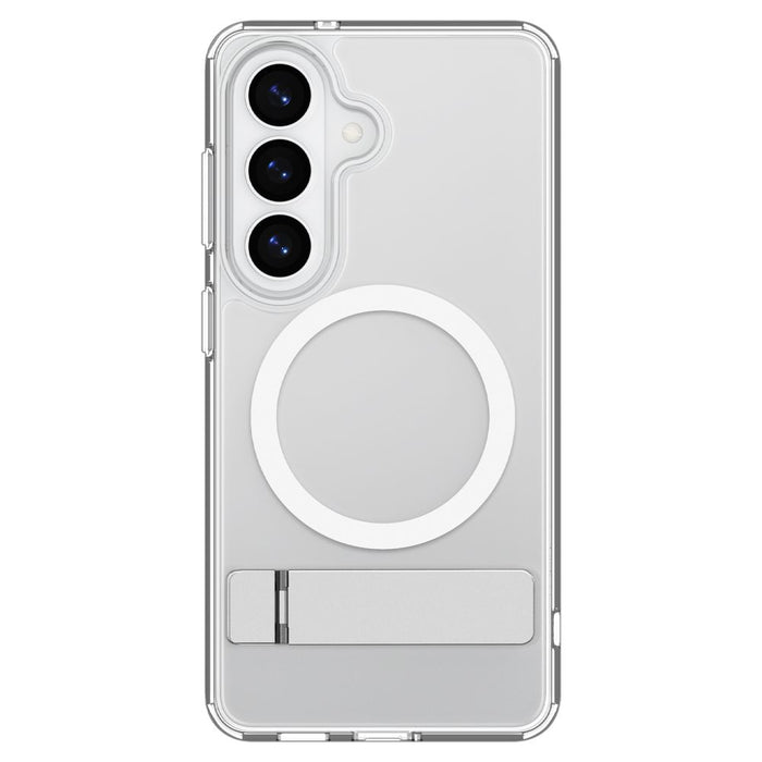 Spigen Ultra Hybrid S Mag MagSafe Case for Samsung Galaxy S26+ - Clear and White