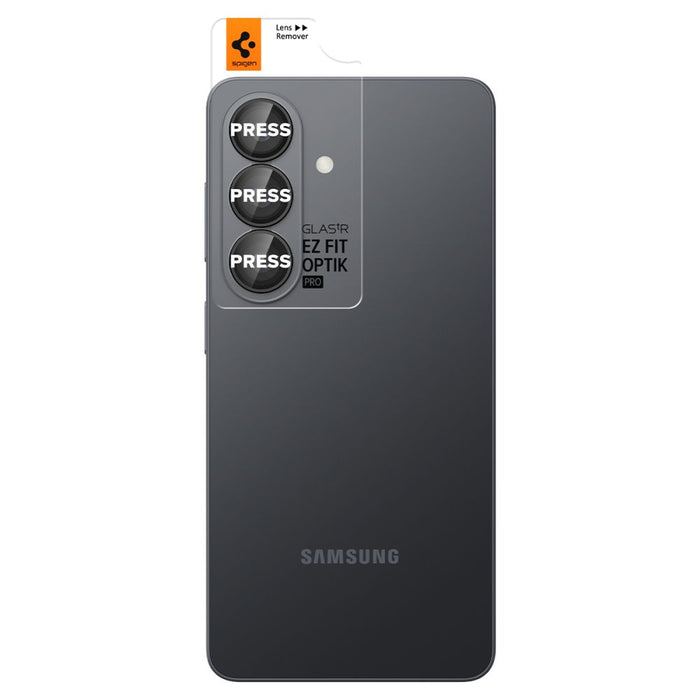Spigen Glas.Tr Ez Fit Optik Pro HD Camera Cover 2-pack for Samsung Galaxy S26+ - Black