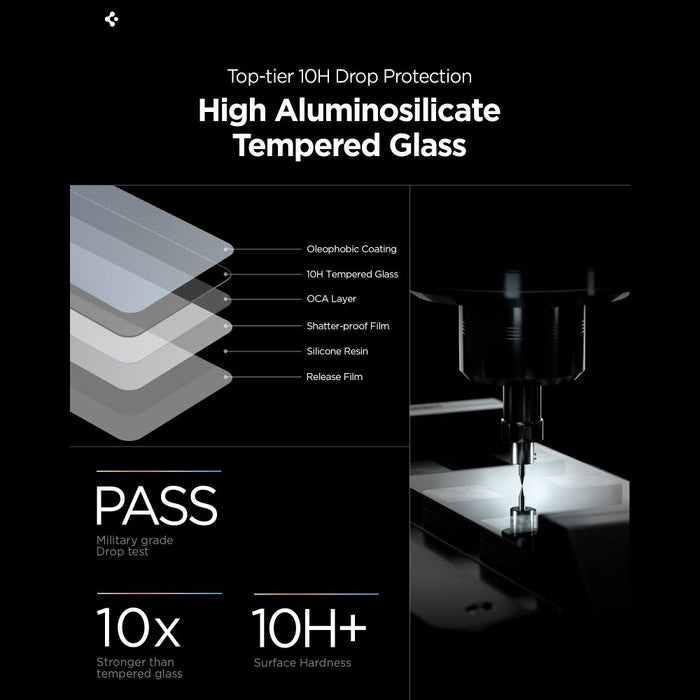 Spigen Glas.Tr Ez Fit Pro HD Tempered Glass 2-pack for Samsung Galaxy S26+