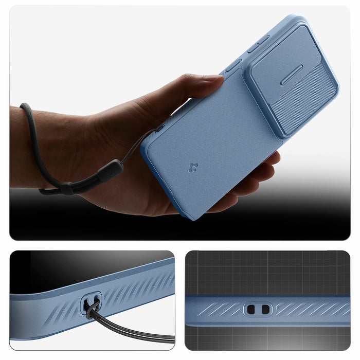 Spigen Optik Armor Case for Samsung Galaxy S26 Ultra - Blue