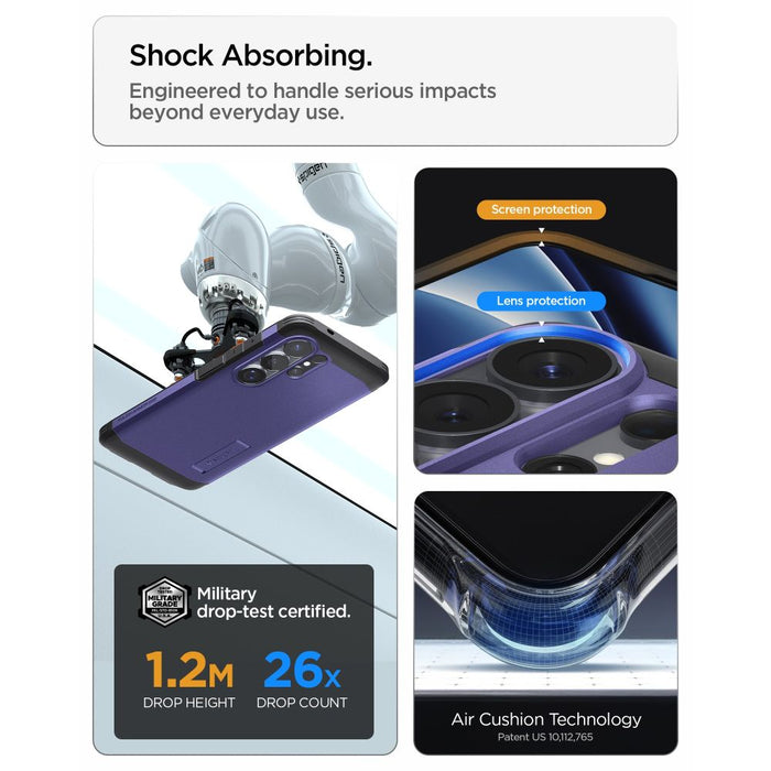 Spigen Tough Armor Mag MagSafe Case for Samsung Galaxy S26 Ultra - Purple