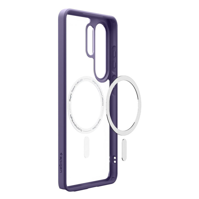 Spigen Ultra Hybrid Mag MagSafe Case for Samsung Galaxy S26 Ultra - Clear Navy Blue