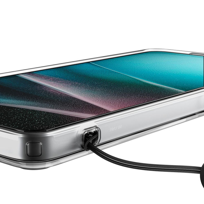 Spigen Ultra Hybrid Mag MagSafe Case for Samsung Galaxy S26 Ultra Zero One - Clear and White