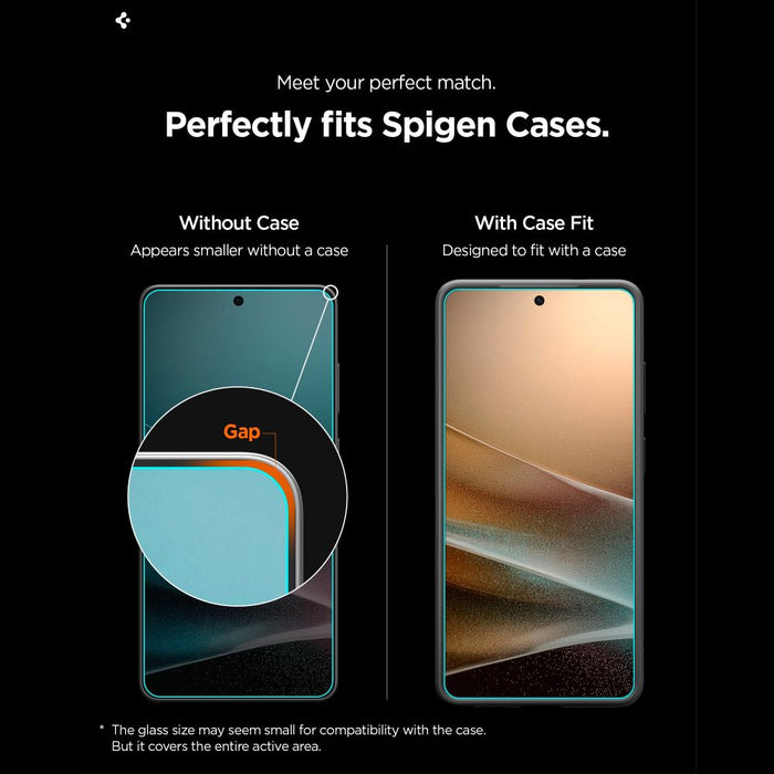 Spigen Glas.Tr Ez Fit Pro HD Tempered Glass 2-pack for Samsung Galaxy S26 Ultra