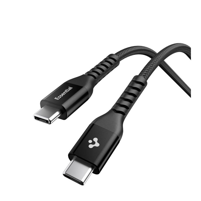 Spigen EB10010CCA Essential USB-C / USB-C 100W 100CM Cable - Black