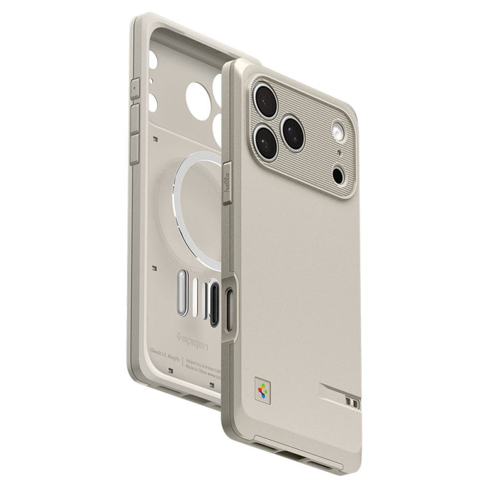 Spigen Classic LS MagSafe Case for iPhone 17 Pro - Beige