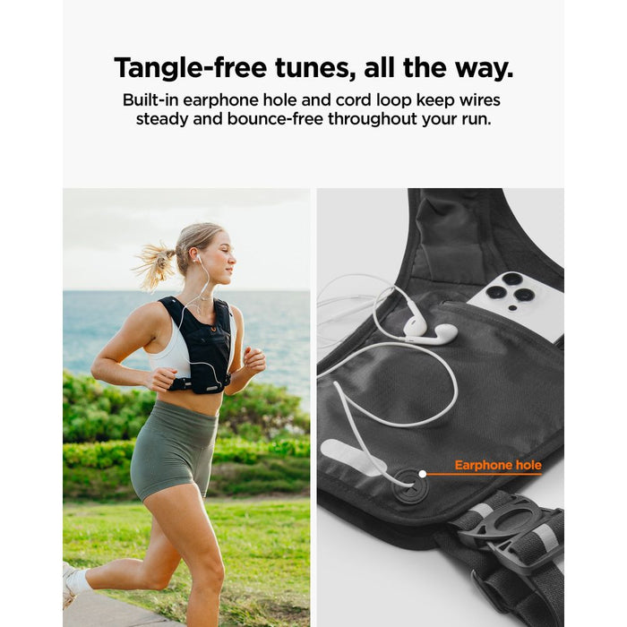 Spigen A720 Dynamic Shield ML Running Vest - Black