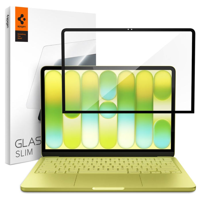 Spigen Glas.tR Slim FC Tempered Glass for MacBook Neo 13" 2026 - Black