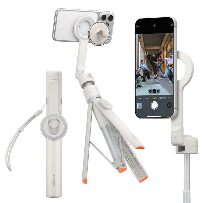 Spigen S582W Bluetooth Selfie Stick - Beige