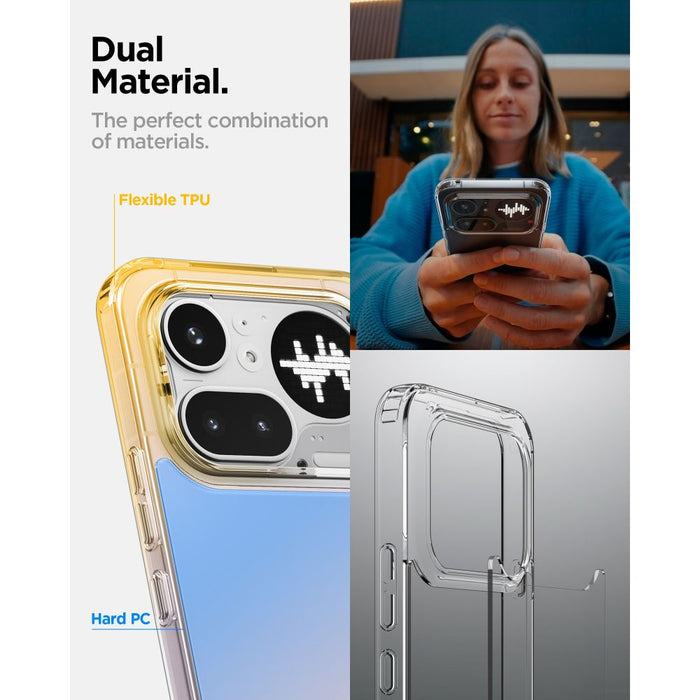 Spigen Ultra Hybrid Case for Nothing Phone 4A Pro - Transparent