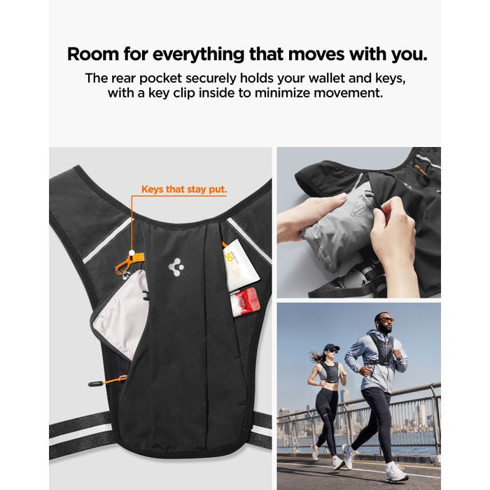 Spigen A720 Dynamic Shield Running Vest L-XL - Black