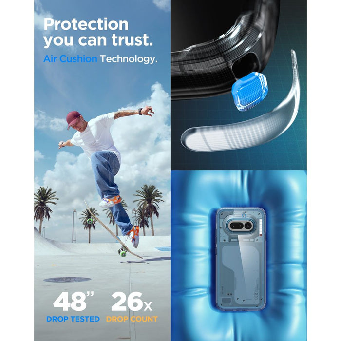 Spigen Ultra Hybrid Case for Nothing Phone 4A - Transparent