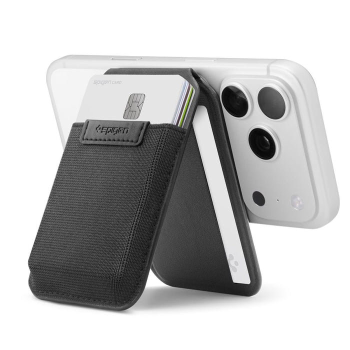 Spigen Slim Fold S314-4 MagSafe Phone Wallet - Black