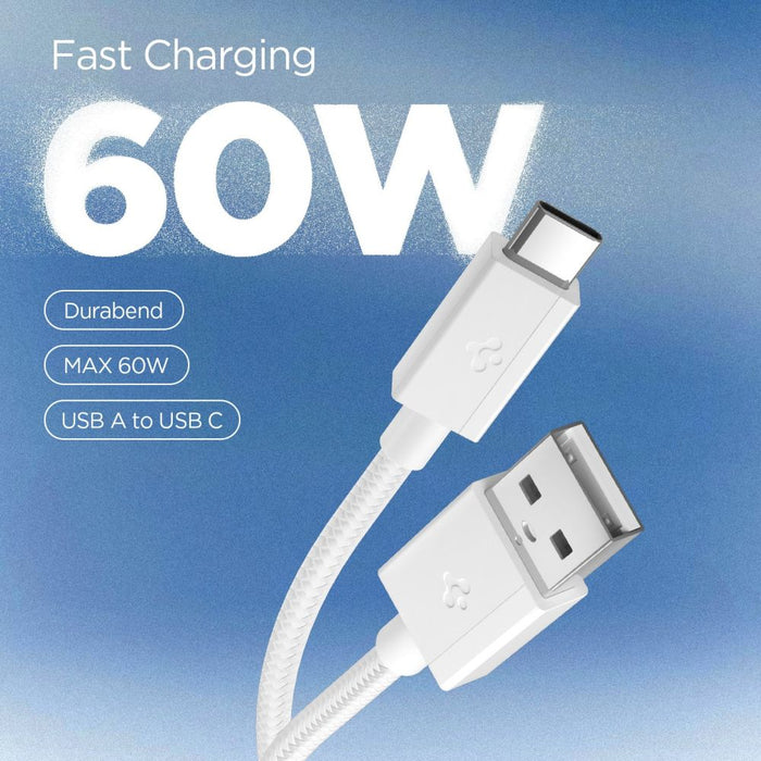 Spigen Essential EB6015AC USB-C Cable 60W 150 cm - White