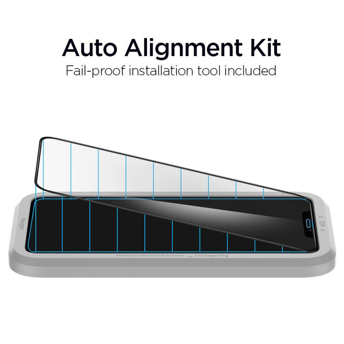 Spigen ALM Glass FC Tempered Glass for iPhone 11 / XR - Black