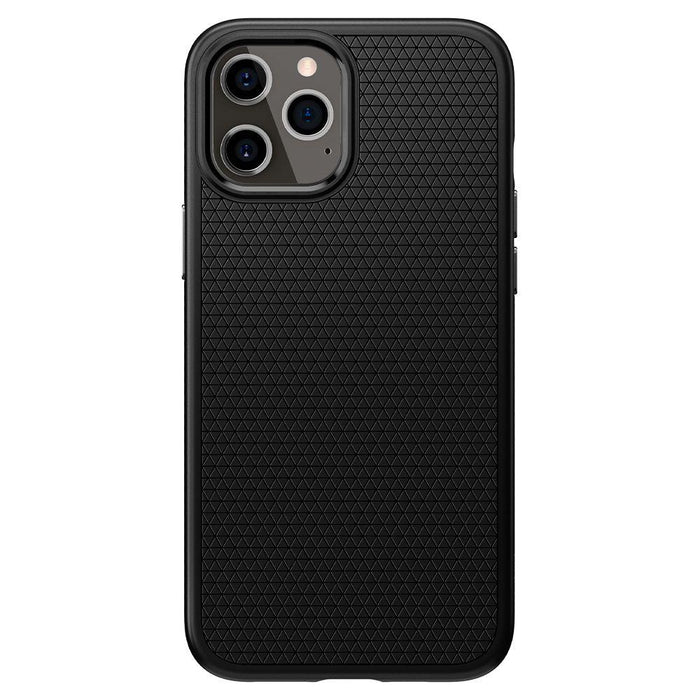 Spigen Liquid Air Case for iPhone 12 / iPhone 12 Pro - Matte Black