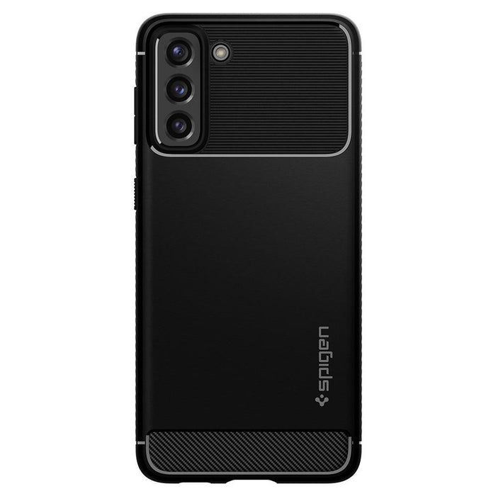Spigen Rugged Armor Case for Samsung Galaxy S21 - Matte Black
